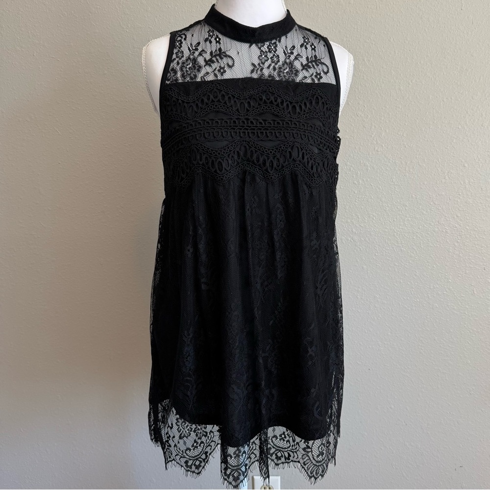🖤 Romantic Goth / Whimsigoth Lace Mini Dress 🖤